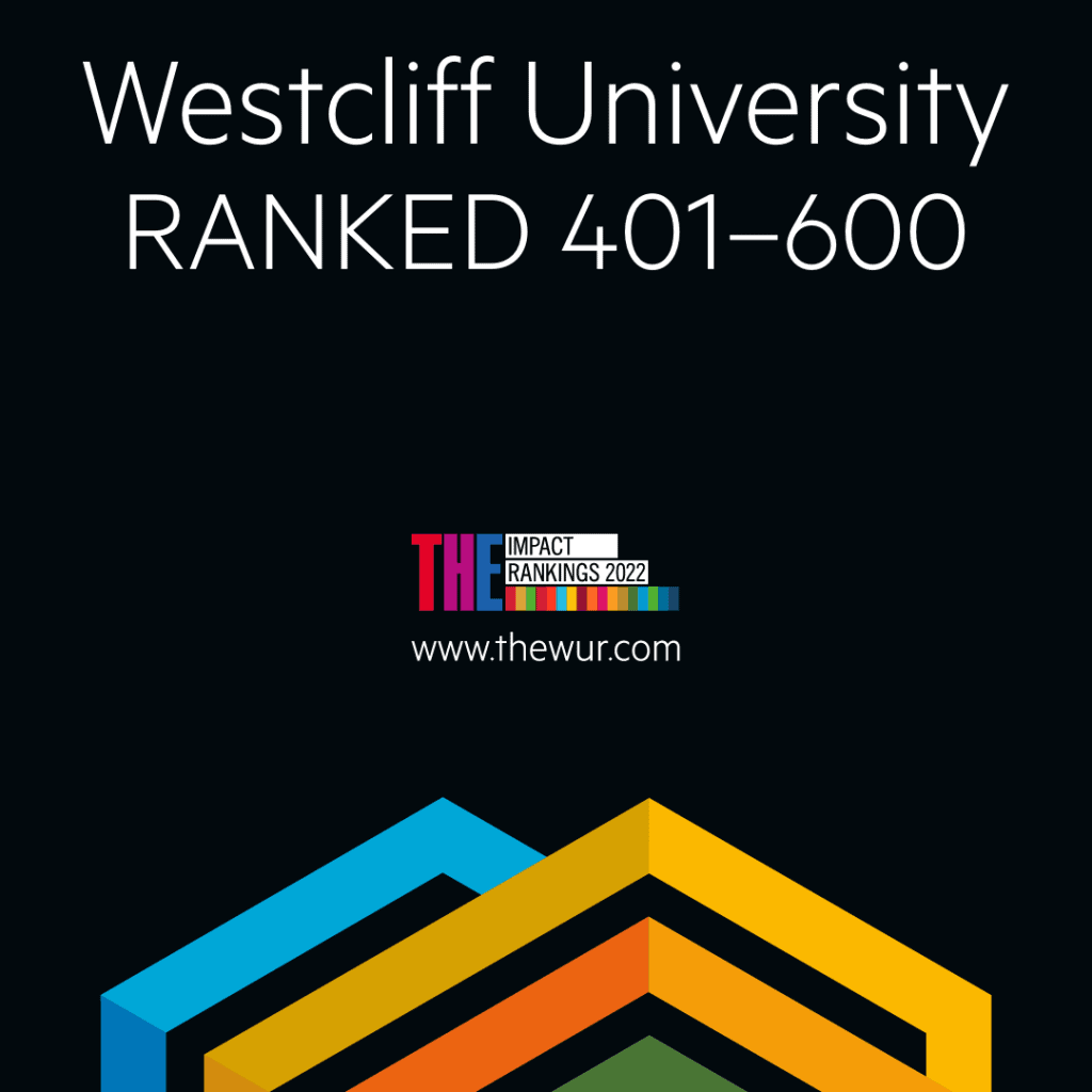 Westcliff University Ranked 401-600 IMPACT Rankings 2022