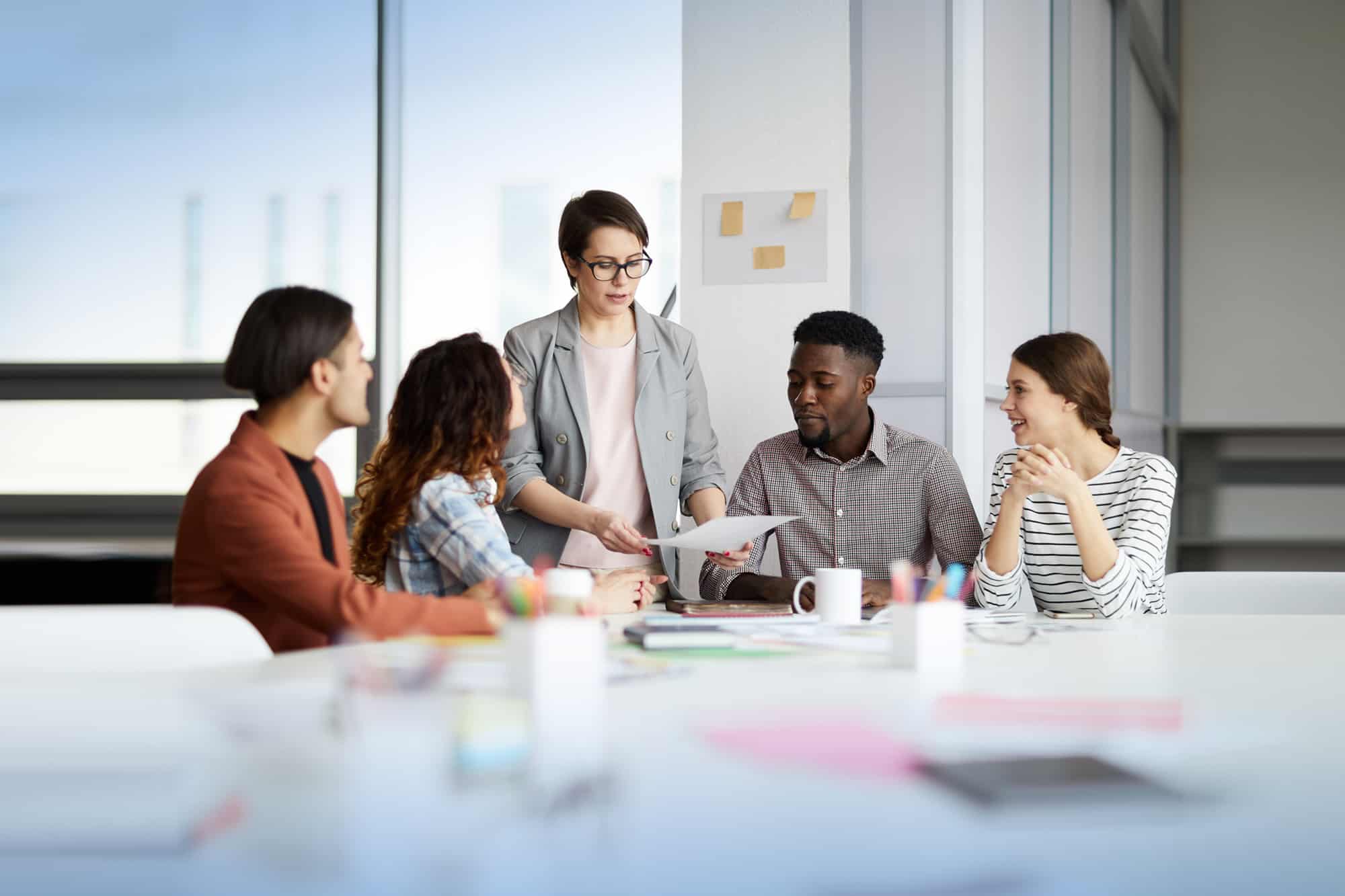 SMART&trade; Companies header image, group of students