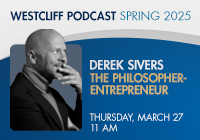 Westcliff Podcast guest, Derek Sivers