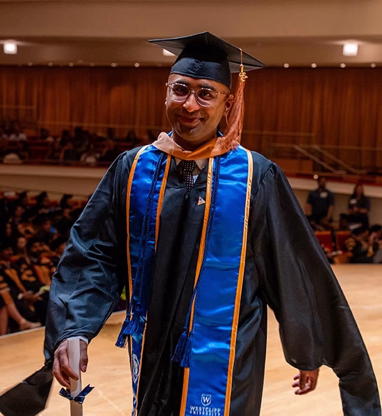 Westcliff University Male Graduate, Commencement Ceremony